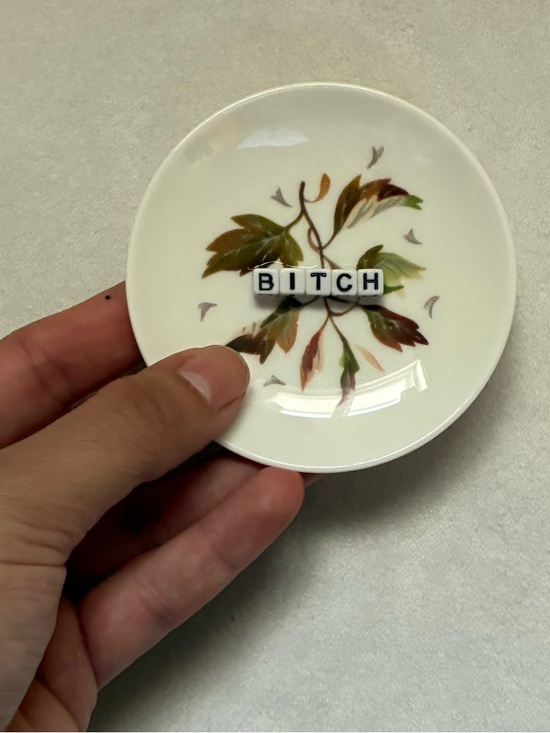 Wedgwood Other - Vintage Floral Mini Plate | Funny Trinket Dish | Cottagecore Decor